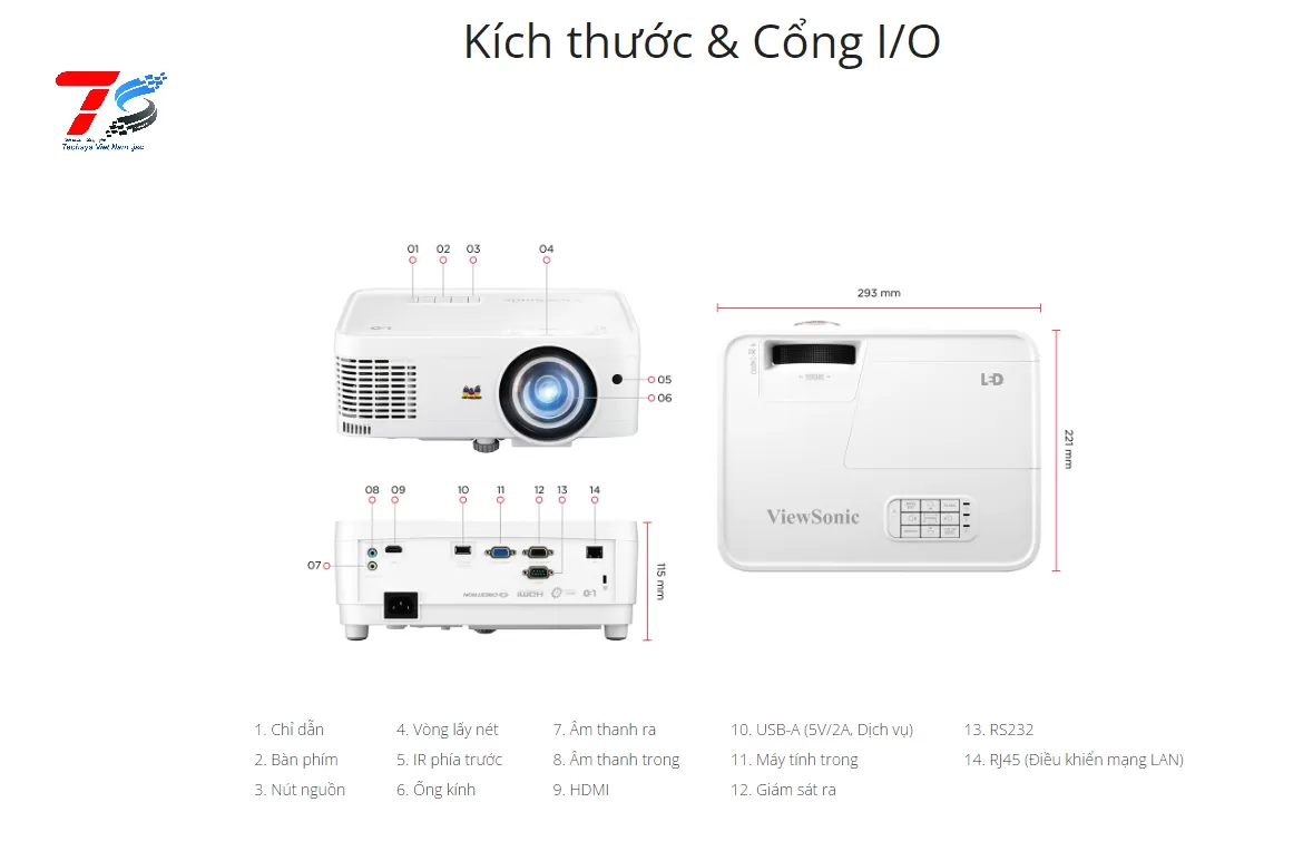 Máy chiếu Viewsonic LS560WE